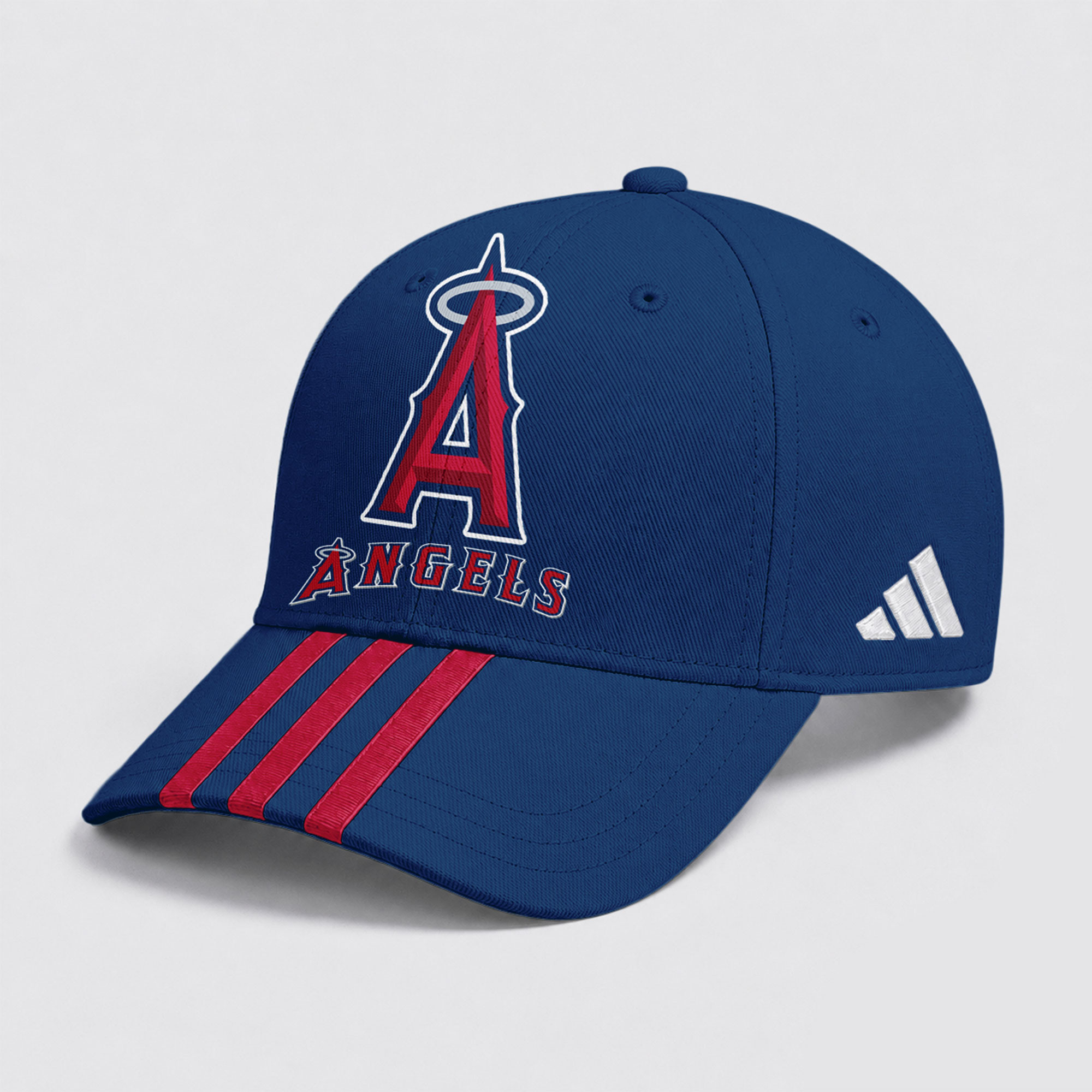 Los Angeles Angels | Premium MLB Signature Triple Stripe Fan Baseball Cap
