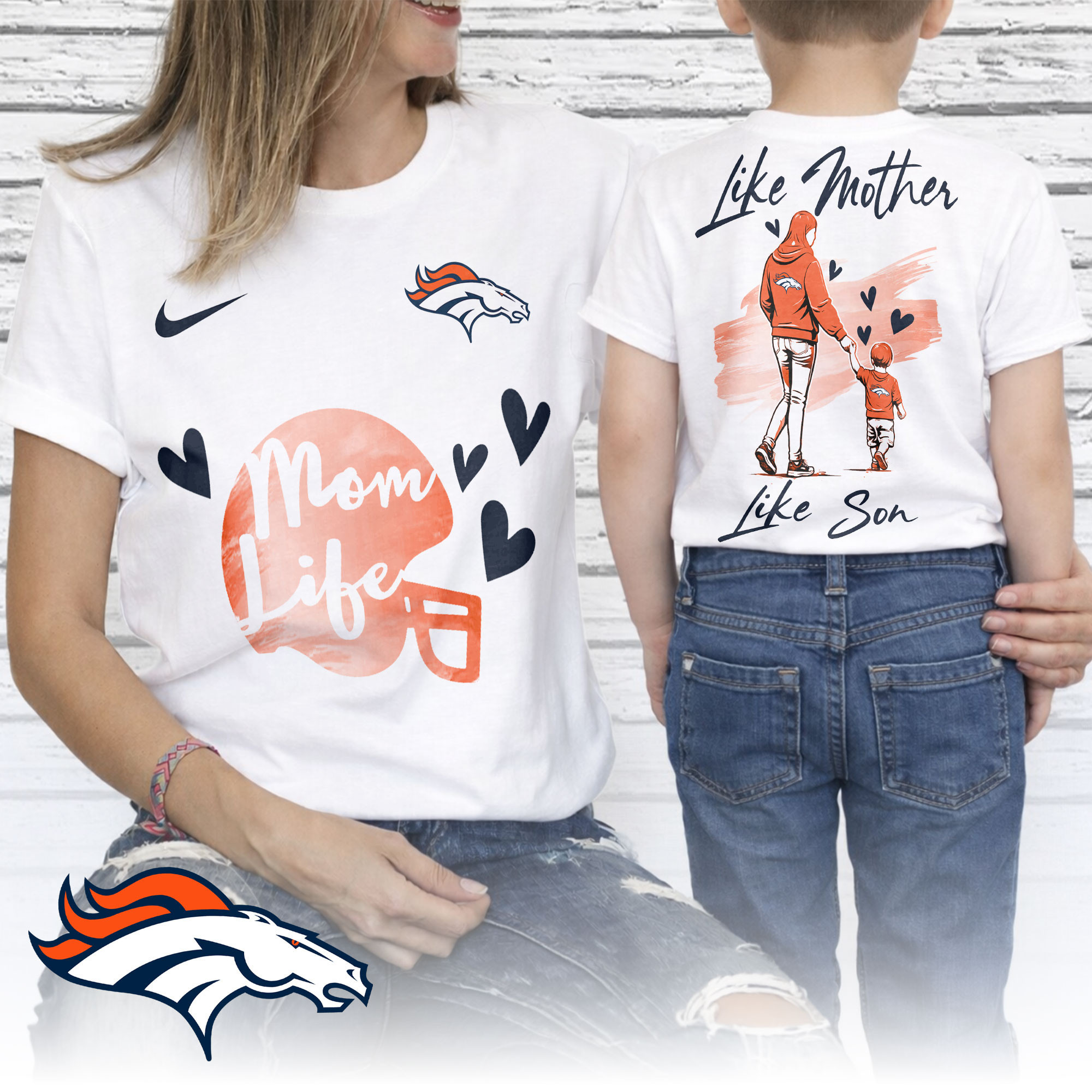 Denver Broncos | Premium NFL Like Mother Like Son 3D Shirt NP