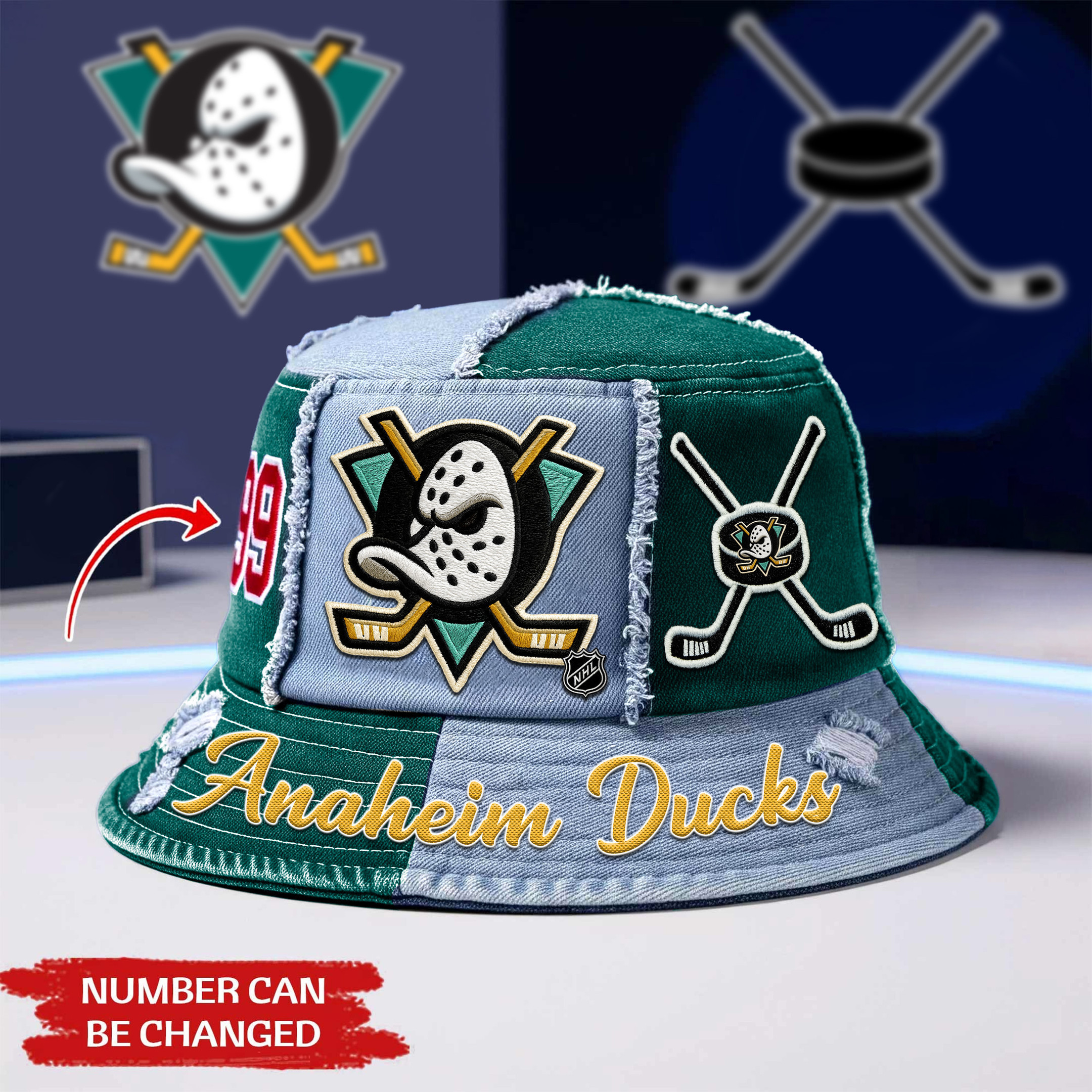 Anaheim Ducks | Premium NHL Bucket Hat TD
