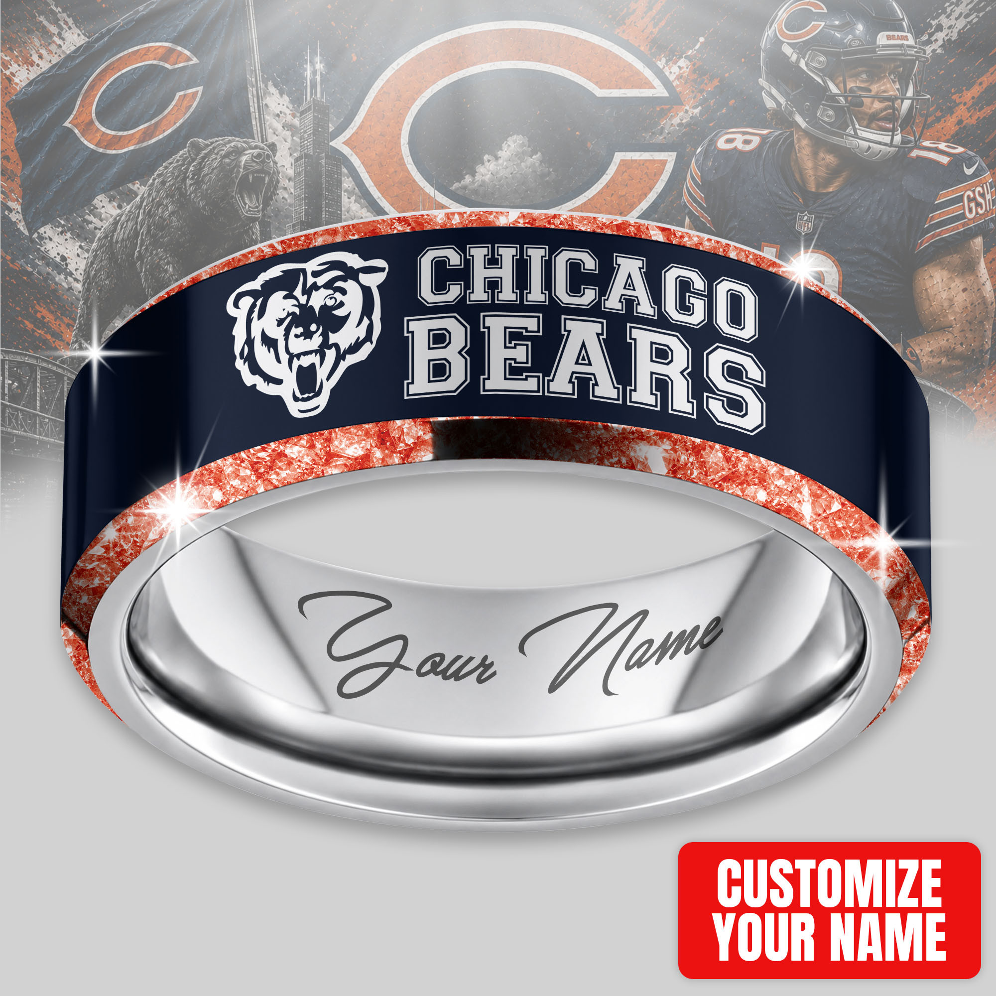 Chicago Bears | Premium NFL Championship Ring NTH1
