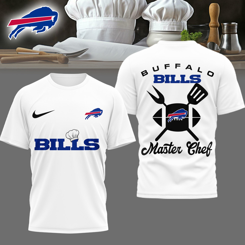 Buffalo Bills | Premium NFL Master Chef 3D Shirt HI