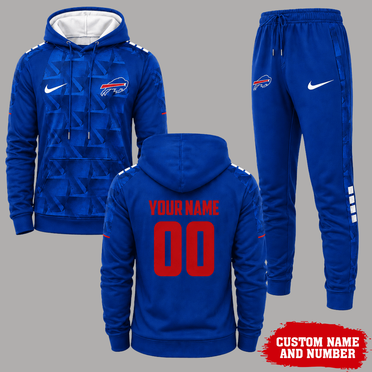 Buffalo Bills | Premium NFL Game Day Hoodie Jogger Set NY