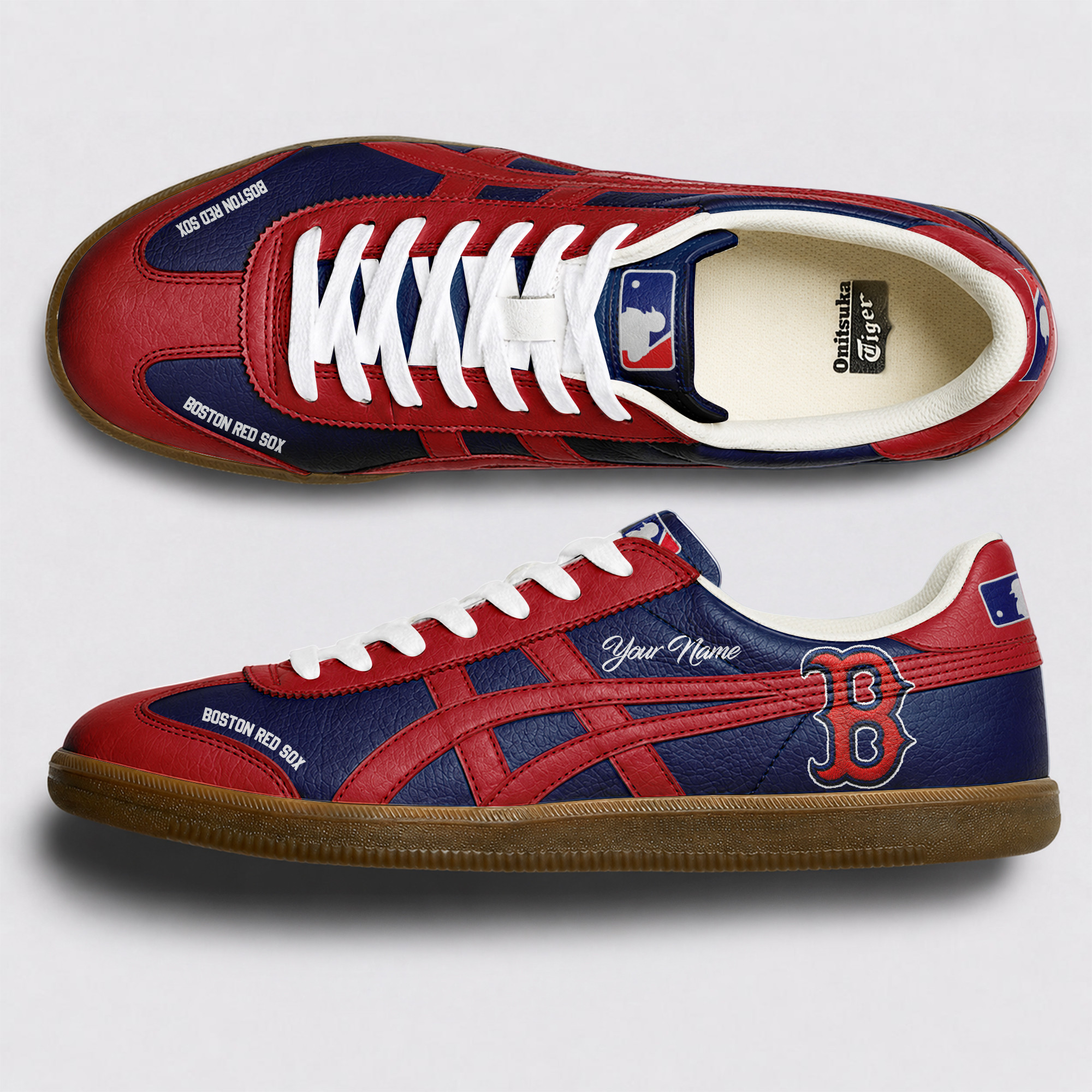 Boston Red Sox | Premium MLB Customized Baseball Tiger Shoes TD