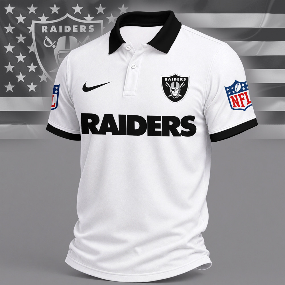 Las Vegas Raiders | Premium NFL Team Classic Polo Shirt NTH1