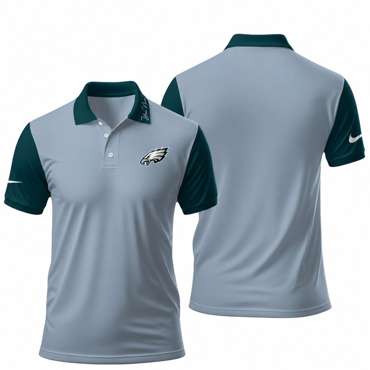 Philadelphia Eagles | Premium NFL Touchdown Custom Polo NTH1