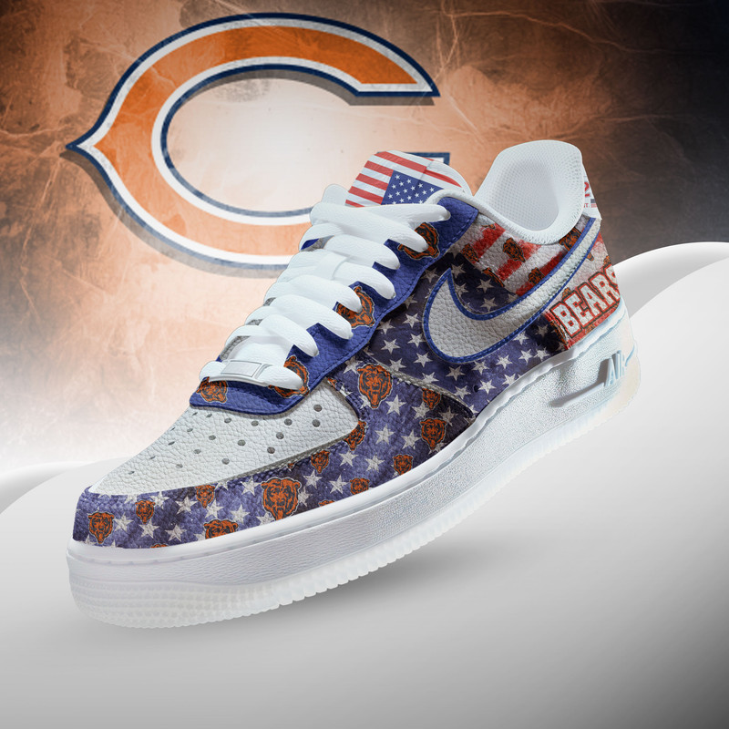 Chicago Bears | Premium NFL 250 Years Of America AF1 Shoes HY