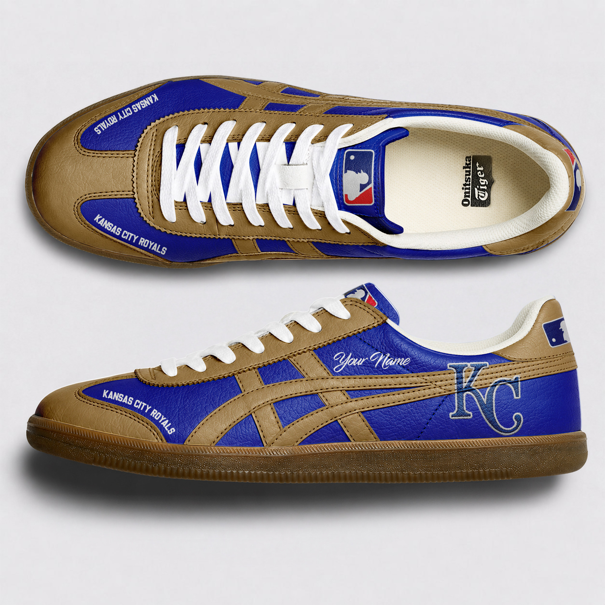 Kansas City Royals | Premium MLB Customized Baseball Tiger Shoes TD