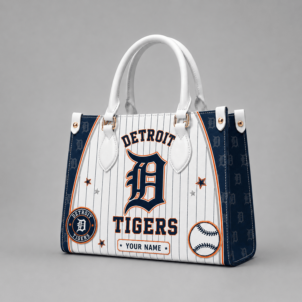 Detroit Tigers | Premium MLB Fan Pride Leather Handbag