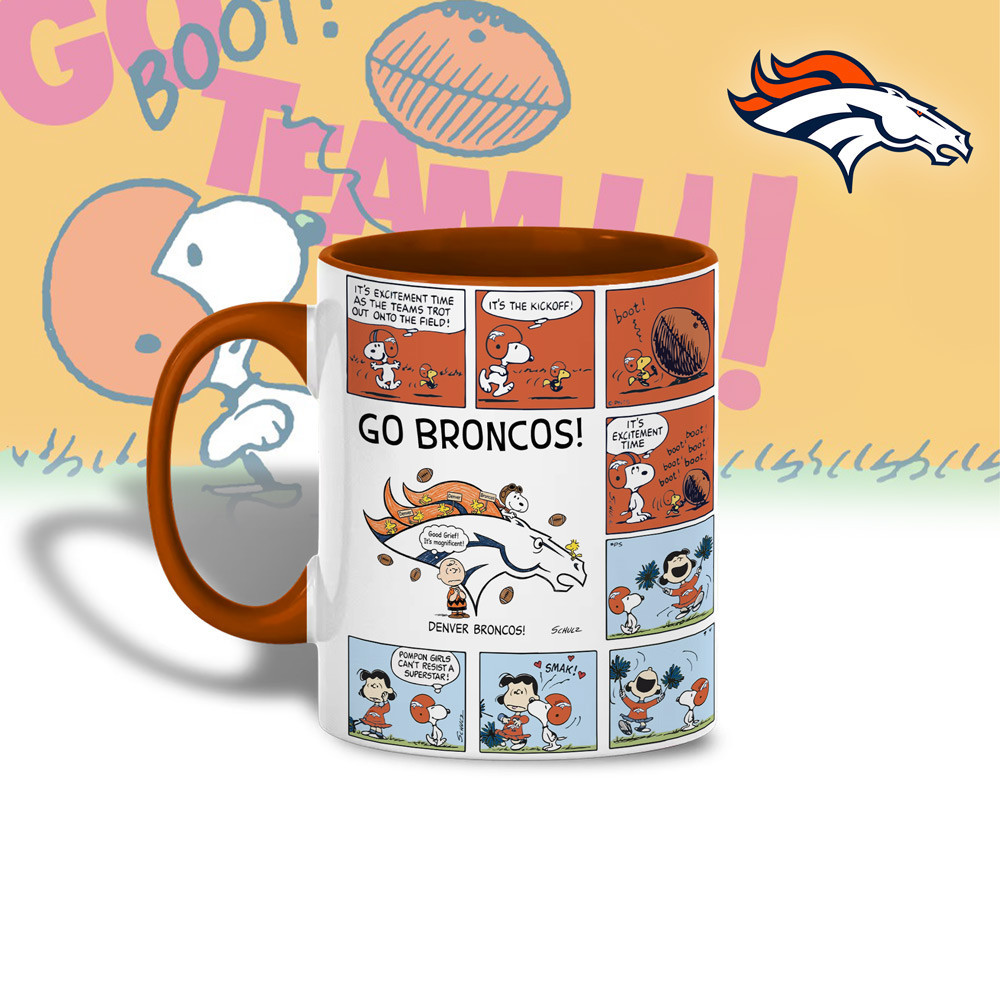 Denver Broncos | Premium NFL Peanuts Comic Mug HY