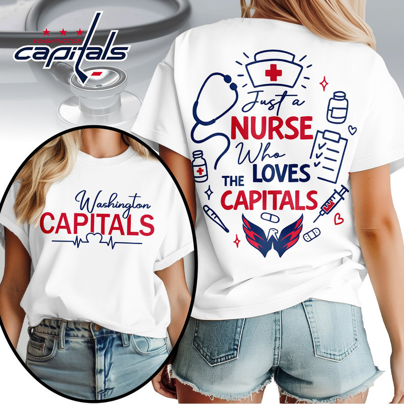 Washington Capitals | Premium NHL Fan Nurse 3D Shirt HY
