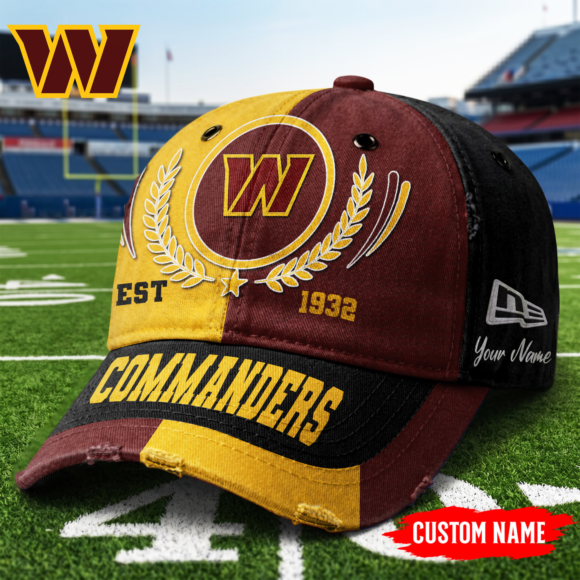 Washington Commanders | Premium NFL Split Color New Era Cap TD