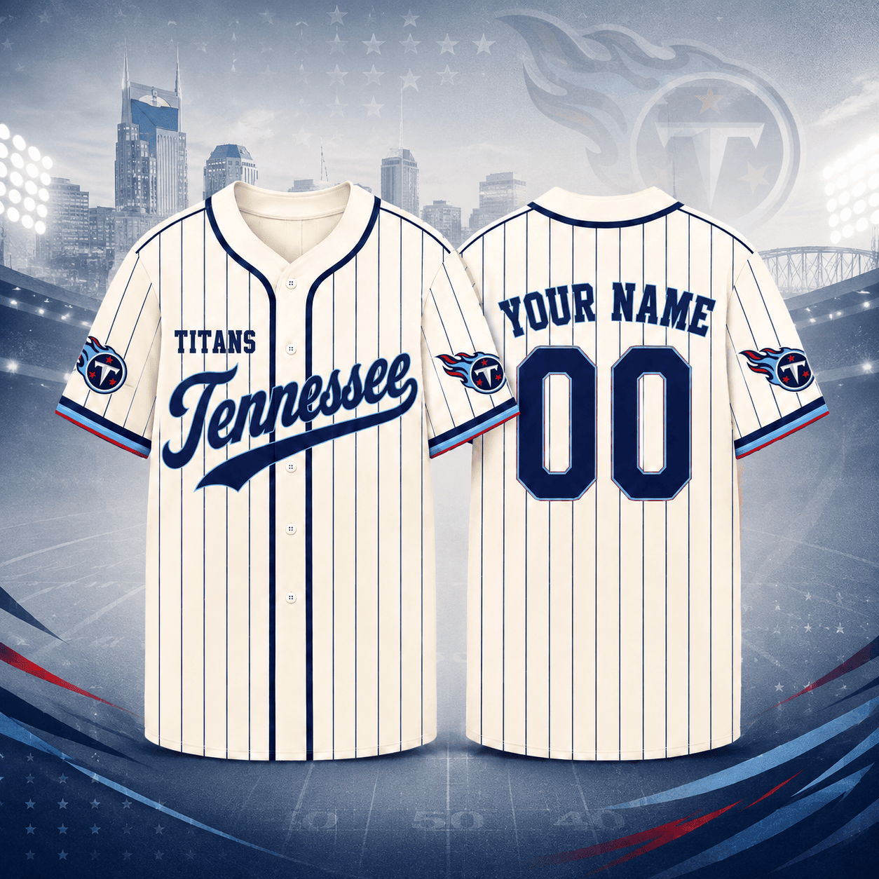 Tennessee Titans | Premium NFL Personalized Game Day Jersey NNK