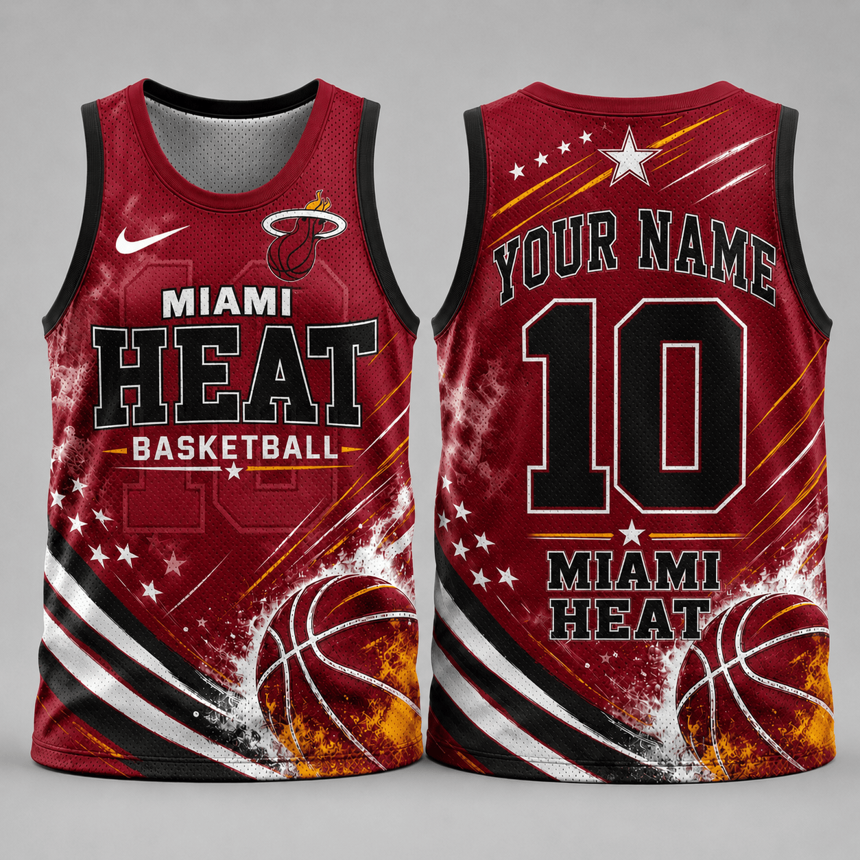 Miami Heat | Premium NBA Personalized Fan Pride Basketball Tank Top TD