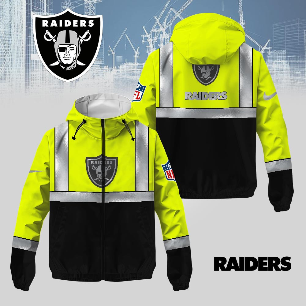 Las Vegas Raiders | Premium NFL Safety Windbreaker Jacket MM