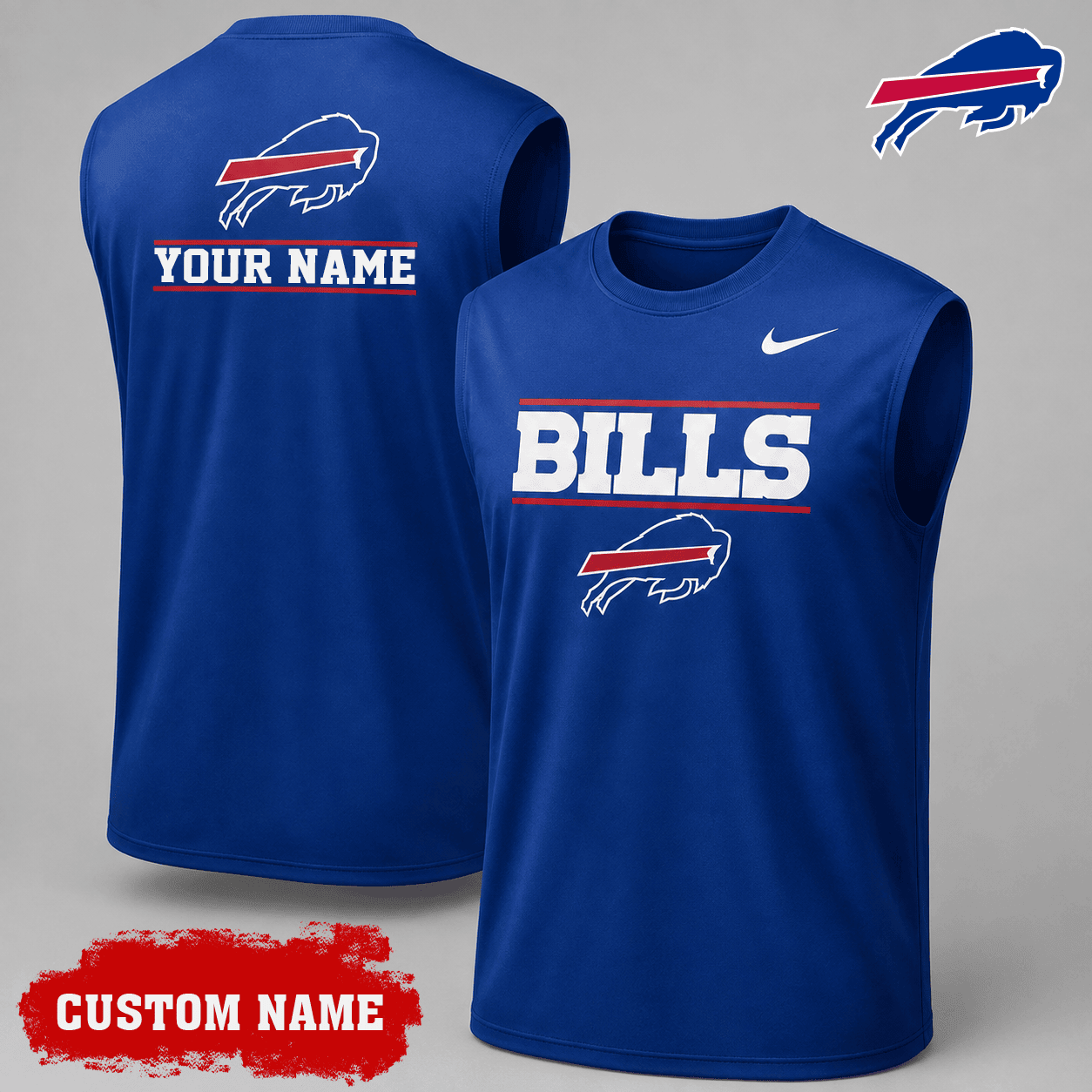 Buffalo Bills| Premium NFL Personalized Game Ready Tank Top NY