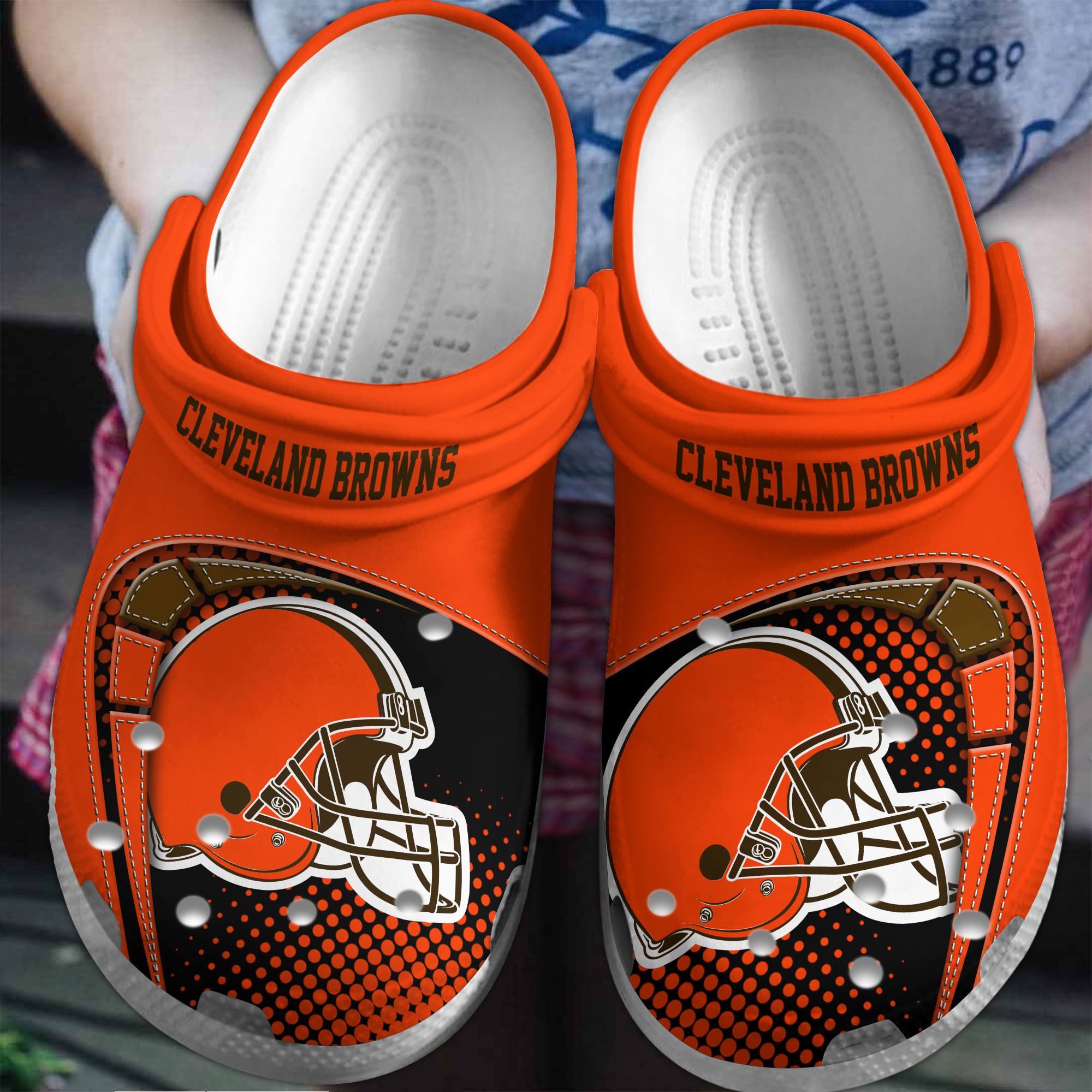 Cleveland Browns | Premium NFL Crocs Shoes NY