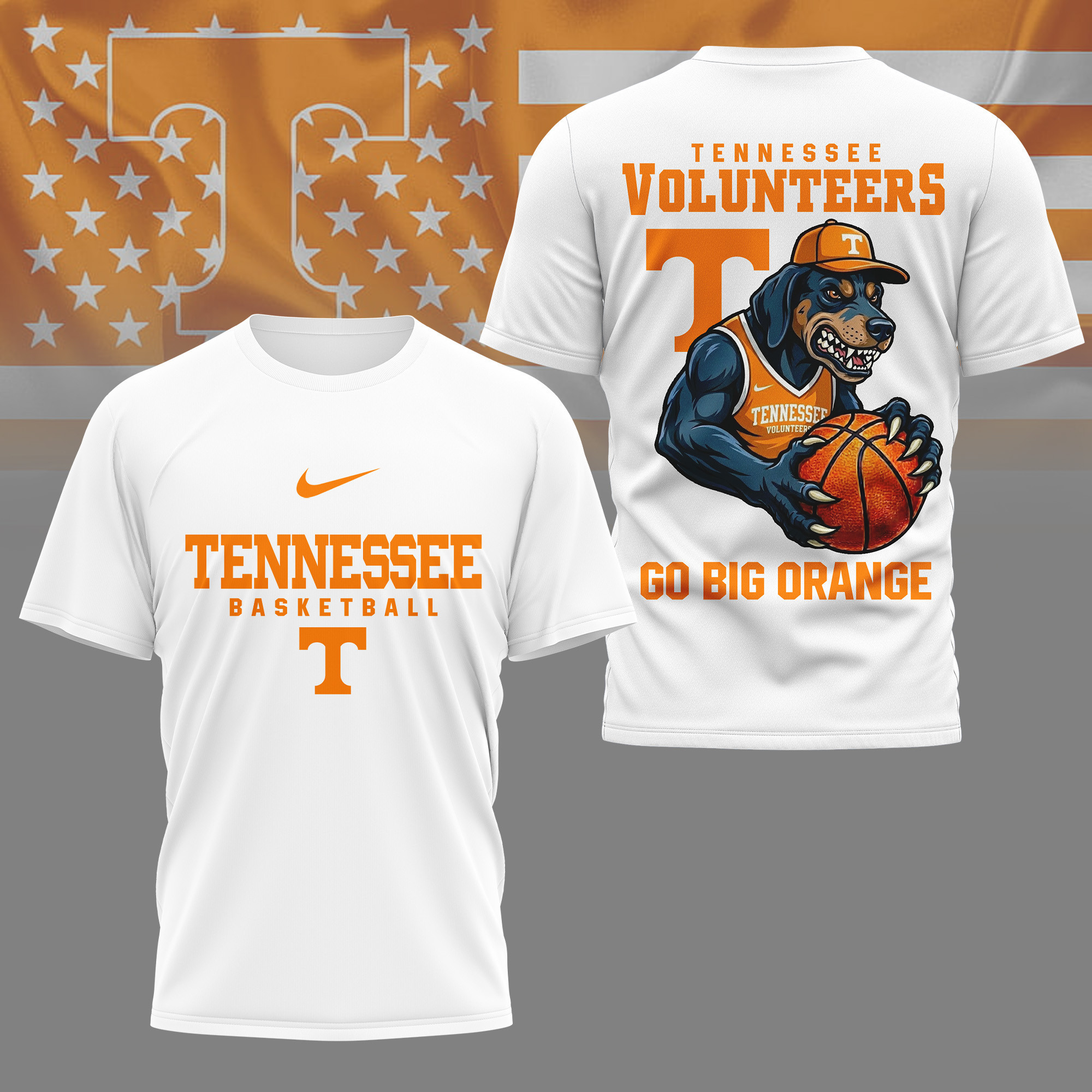 Tennessee Volunteers | Premium NCAA GameDay Basketball 3D Shirt NY