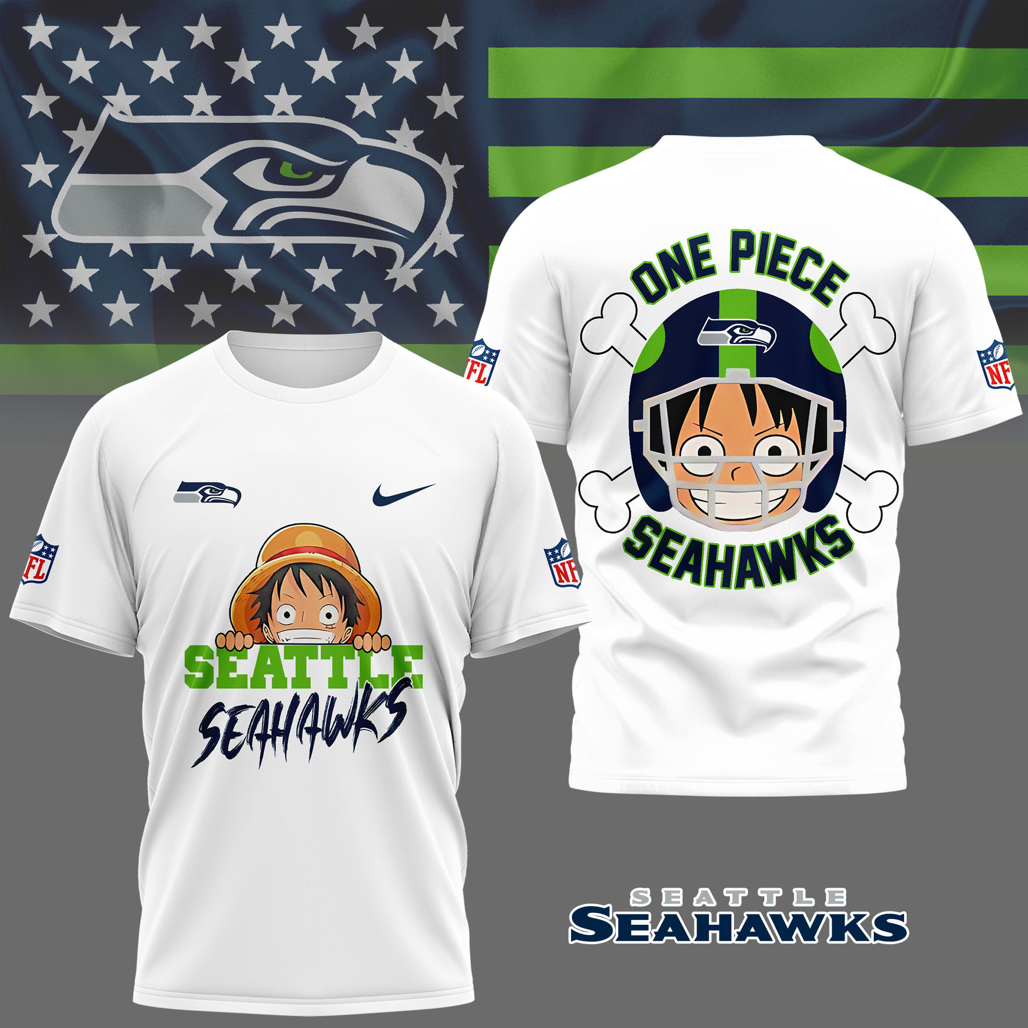 Seattle Seahawks | Premium NFL One Piece Fan 3D Shirt NY