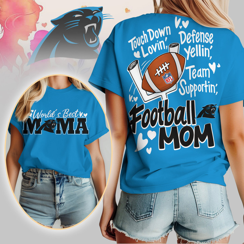 Carolina Panthers | Premium NFL Mother Day Football Mama 3D Shirt HY