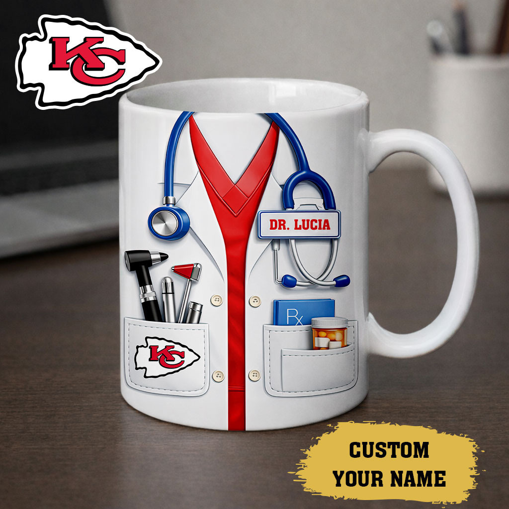Kansas City Chiefs | Premium NFL Personalized Medical Mug NY
