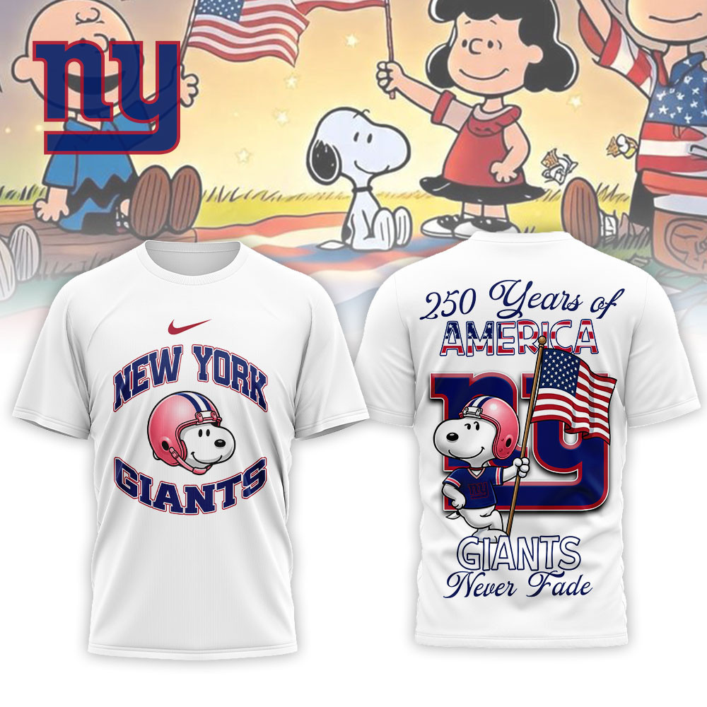 New York Giants | Premium NFL Freedom Classic 3D Shirt NTH1