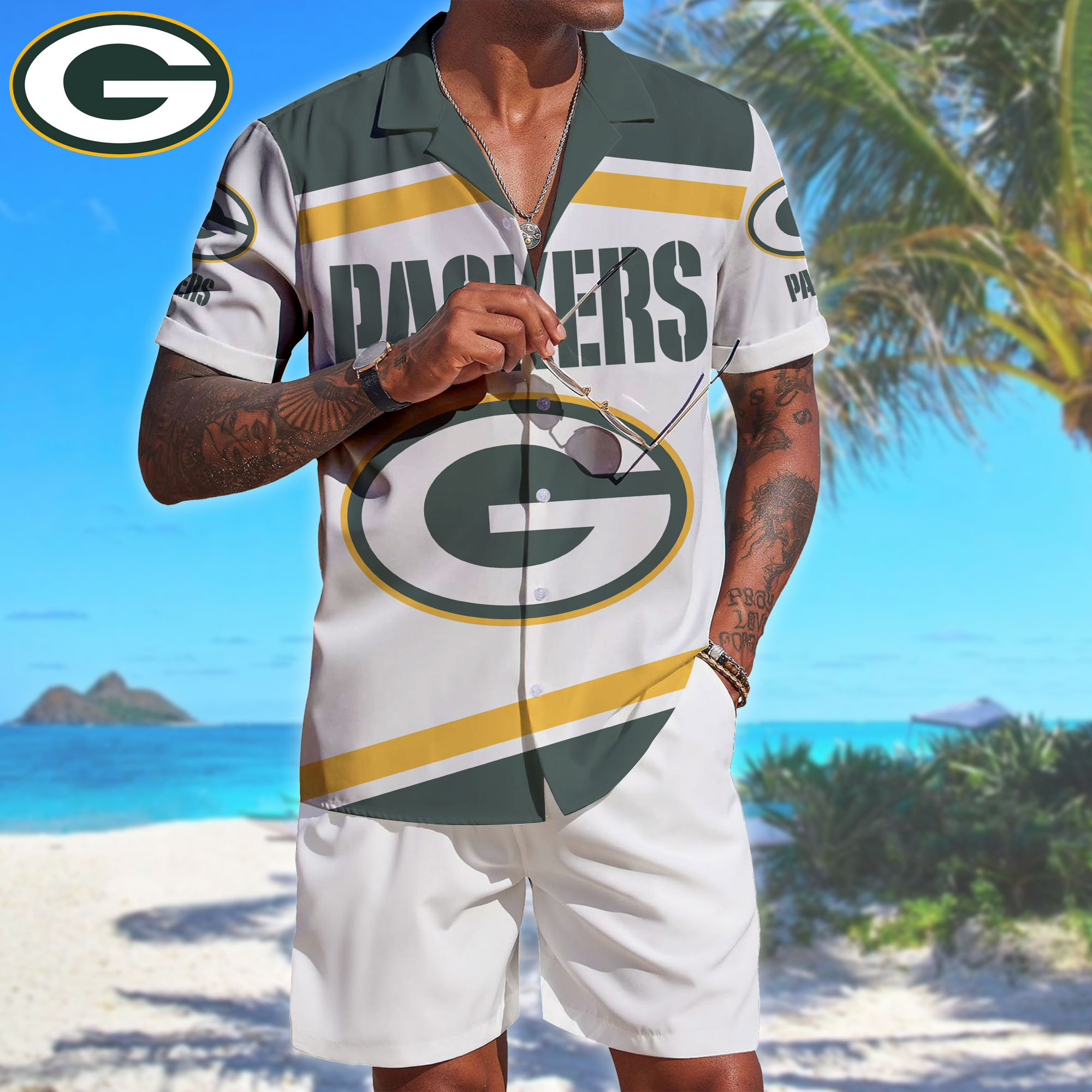 Green Bay Packers | Premium NFL Summer Beach Hawaiian Shirt NTH1