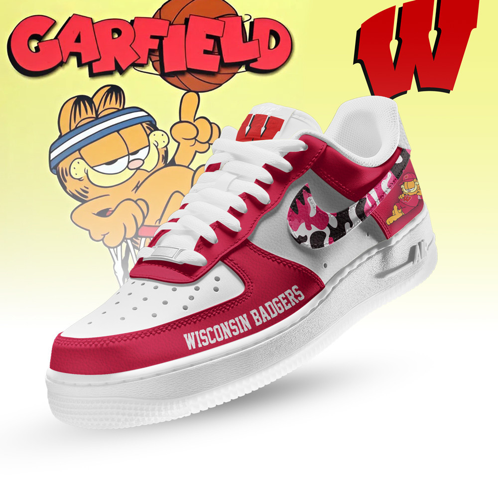 Wisconsin Badgers | Premium NCAA Only Show Up AF1 Shoes NTH1