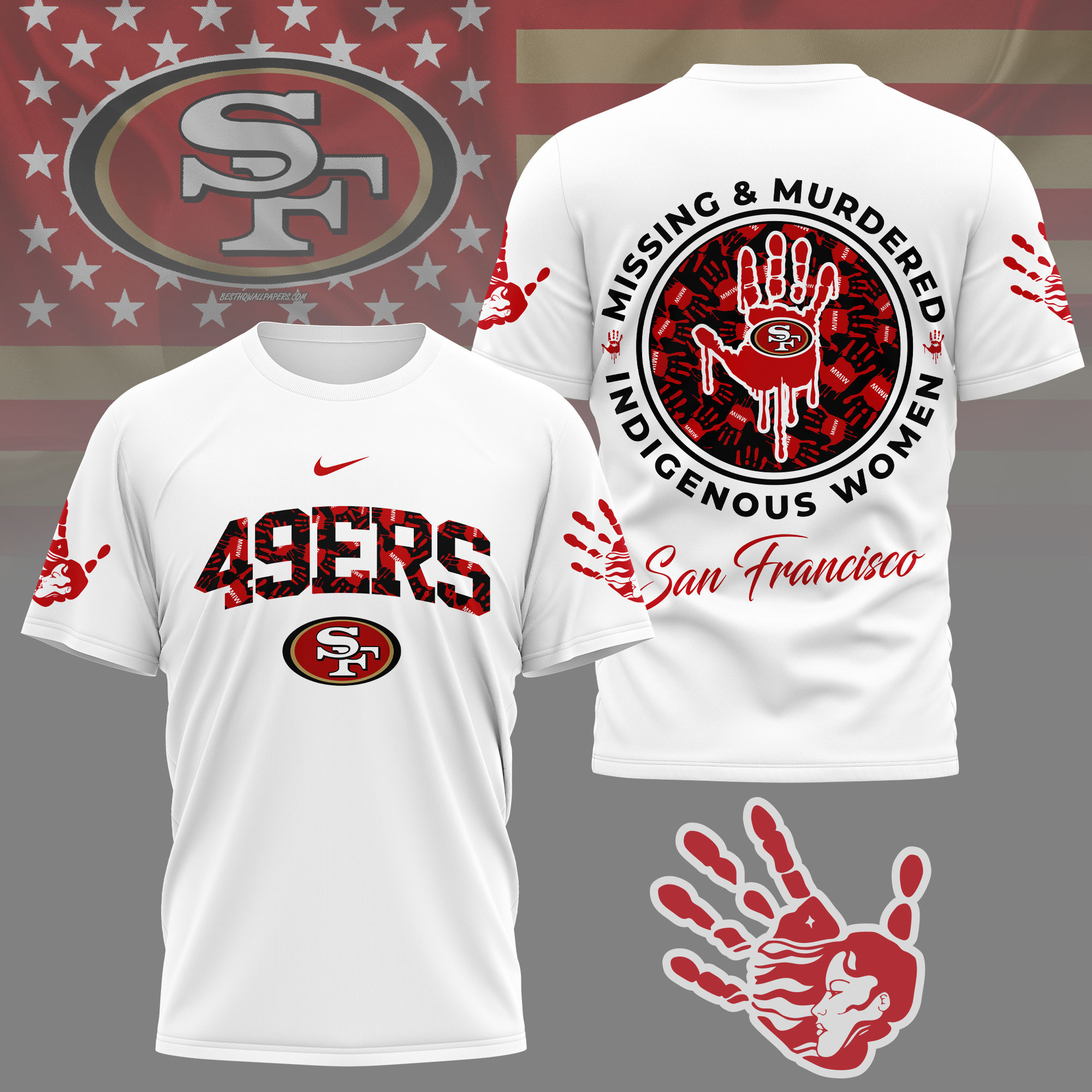 San Francisco 49ers | Premium NFL MMIW Awareness Shirt NY