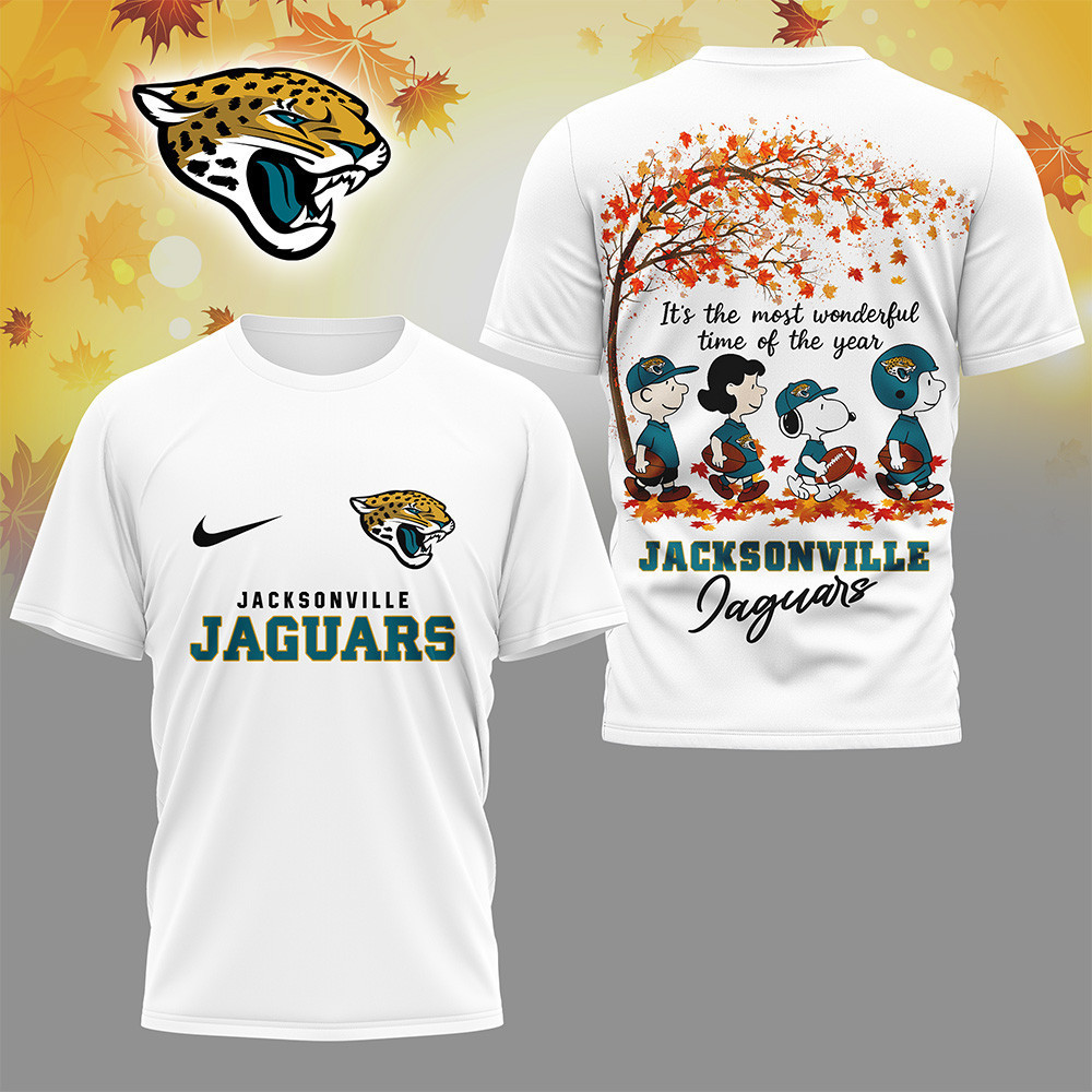 Jacksonville Jaguars | Premium NFL Fall Season 3D Shirt HI