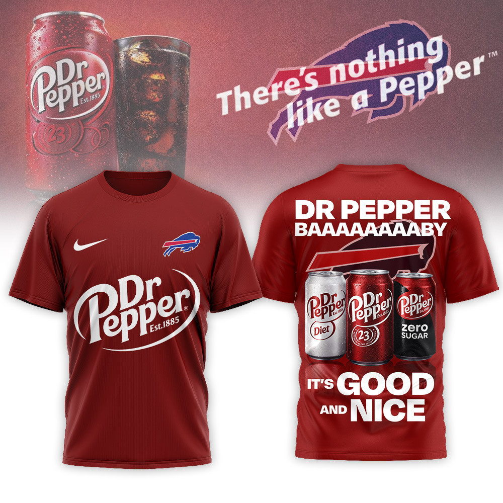 Buffalo Bills | Premium NFL Dr Pepper 3D Shirt NP