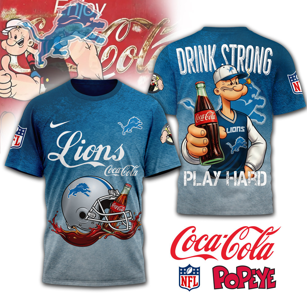 Detroit Lions | Premium NFL Legendary Refresh 3D Shirt NTH1