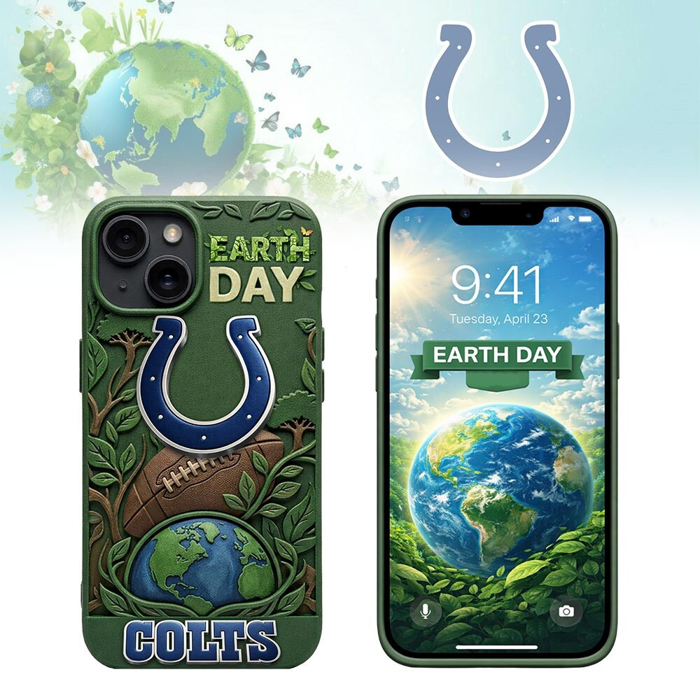 Indianapolis Colts | Premium NFL Earth Day Phonecase HY