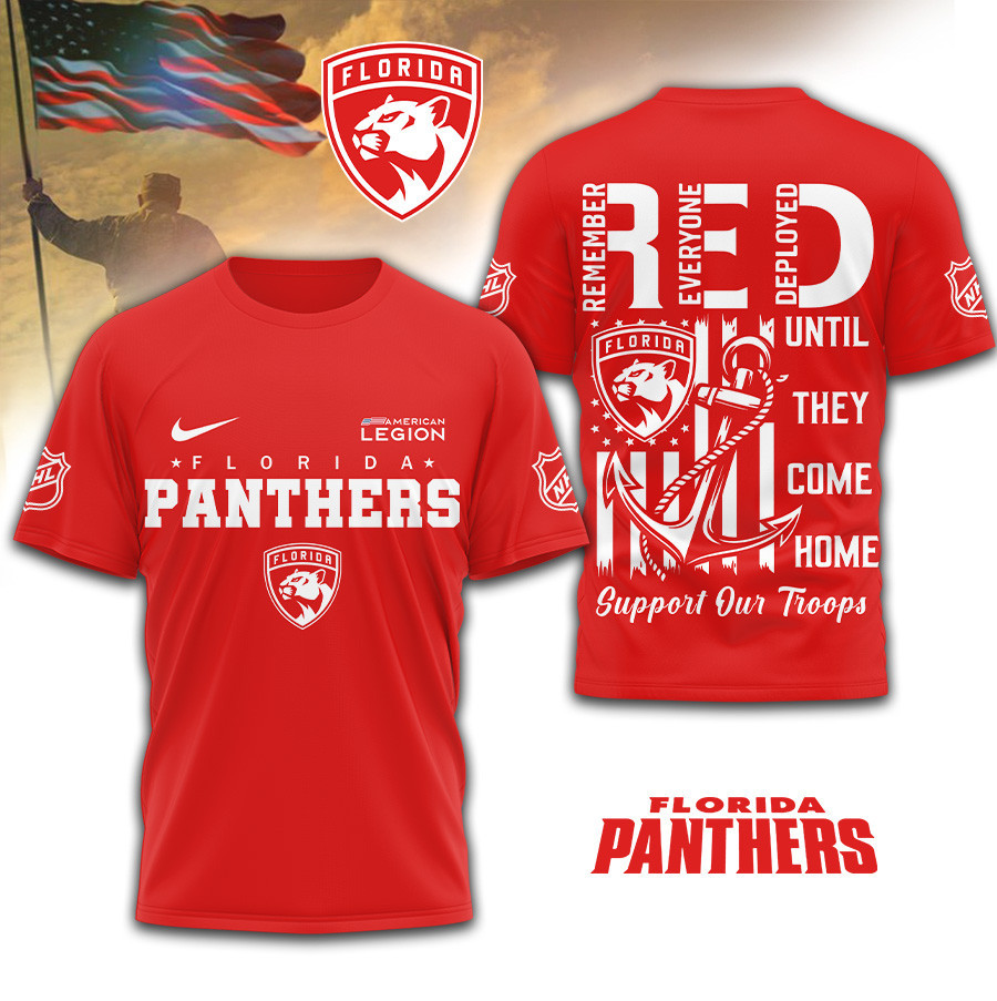 Florida Panthers | Premium NHL Red Friday Shirt TD
