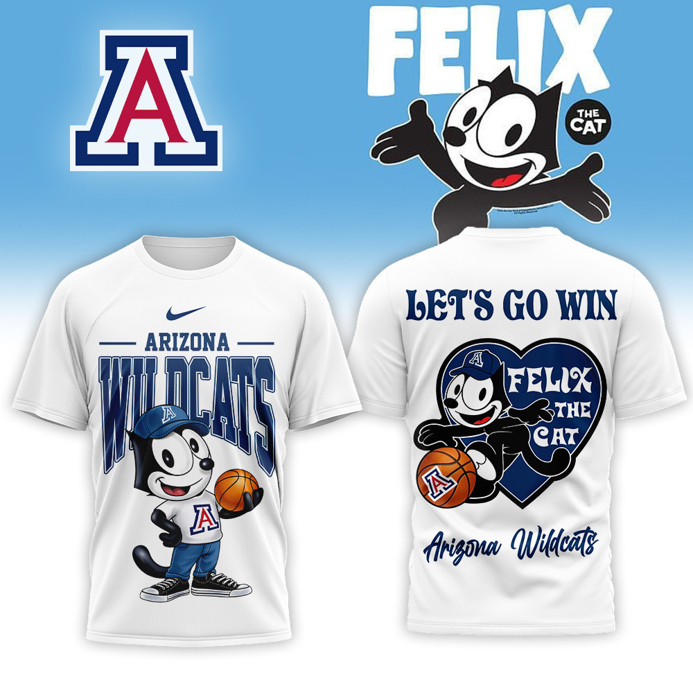 Arizona Wildcats | Premium NCAA Hoop Felix Classic 3D Shirt PB36N7R