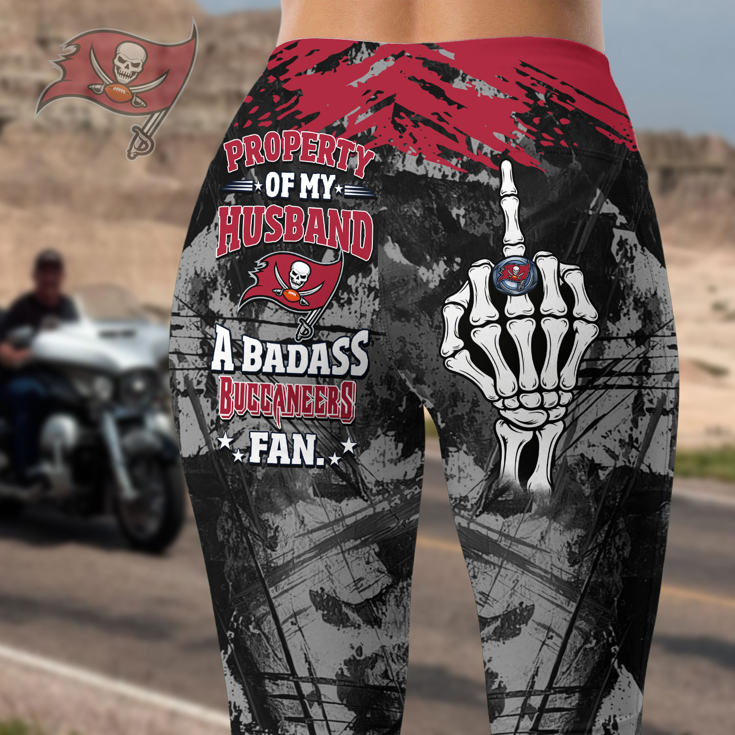 Tampa Bay Buccaneers | Premium NFL Fan Wife Stretch Leggings HY