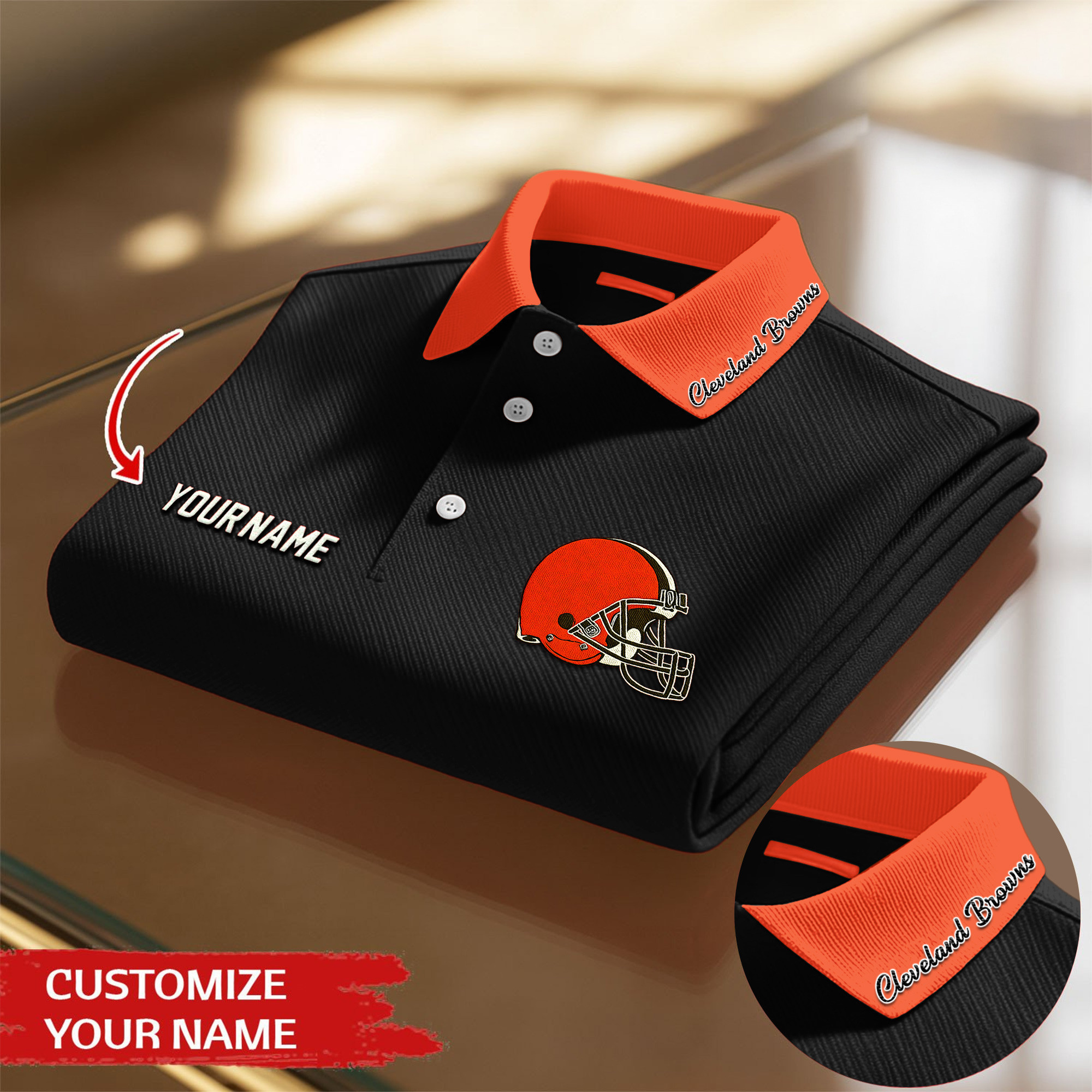 Cleveland Browns | Premium NFL Polo Shirt TD