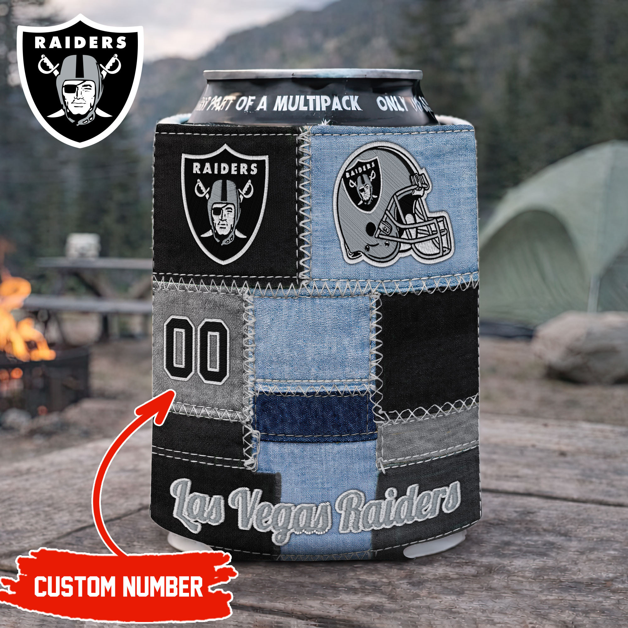Las Vegas Raiders | Premium NFL Game Day Can Koozie NY
