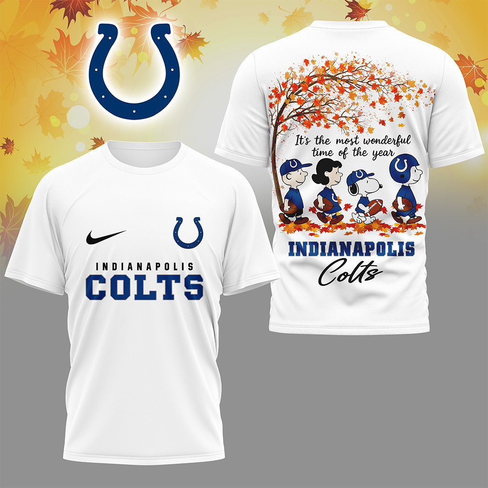 Indianapolis Colts | Premium NFL Fall Season 3D Shirt HI
