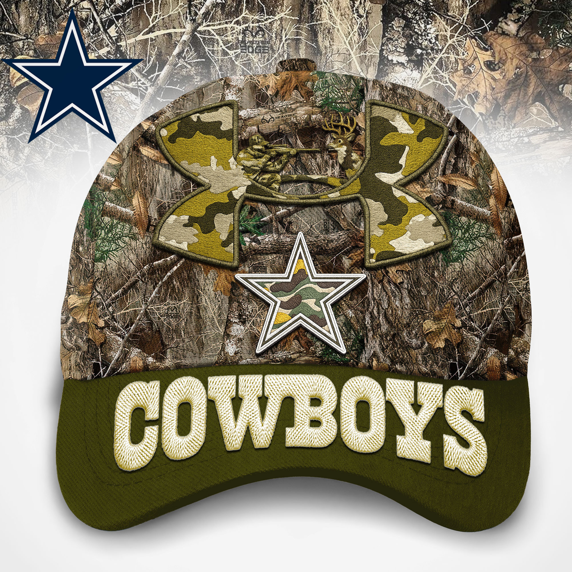 Dallas Cowboys | Premium NFL Hunting Under Armour Classic Cap TD