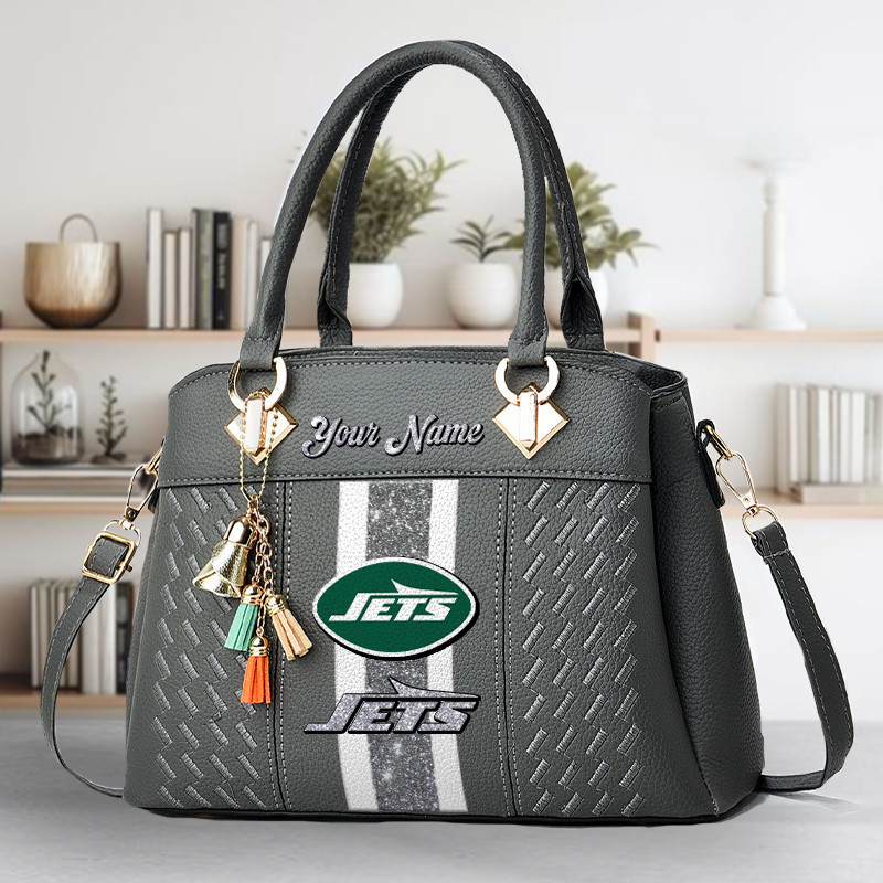 New York Jets DMHY0799 Zip Handbag Multicolor