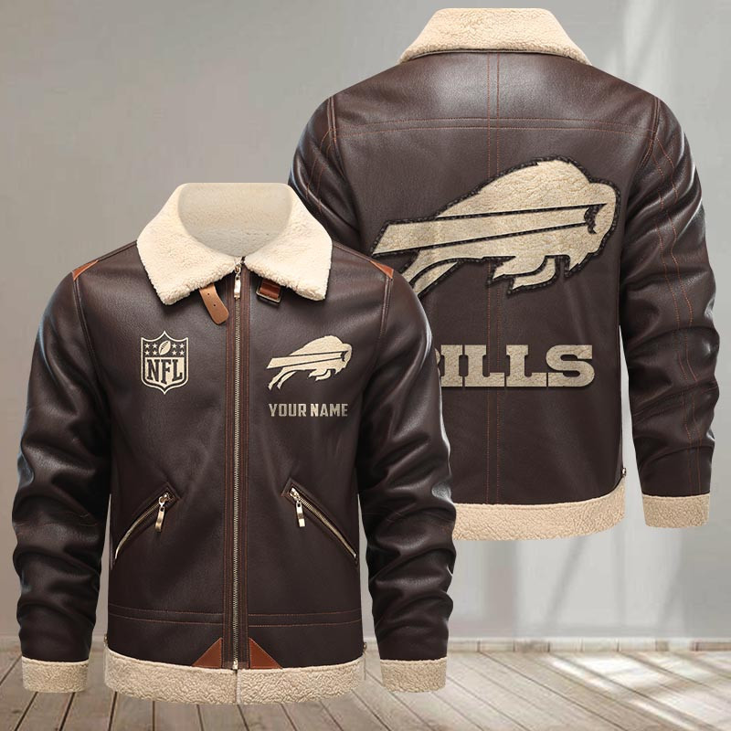 Buffalo Bills DMLK0393 Leather Jacket