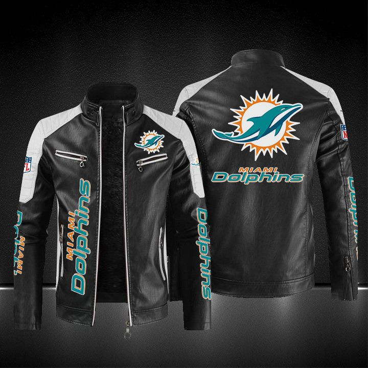 Signature Series Premium Leather — Miami Dolphins PTITH076
