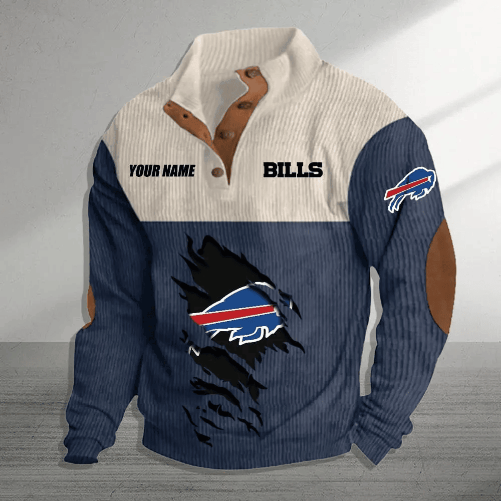 Buffalo Bills Premium Personalized Game-Day Pullover S9DBSCH132