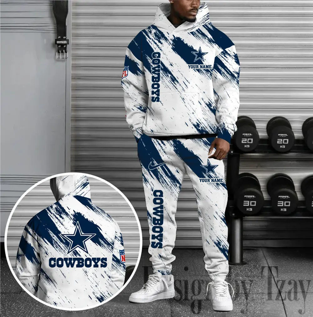 Dallas Cowboys Combo Hoodie And Sweatpants Gift For Fan AZHD1362