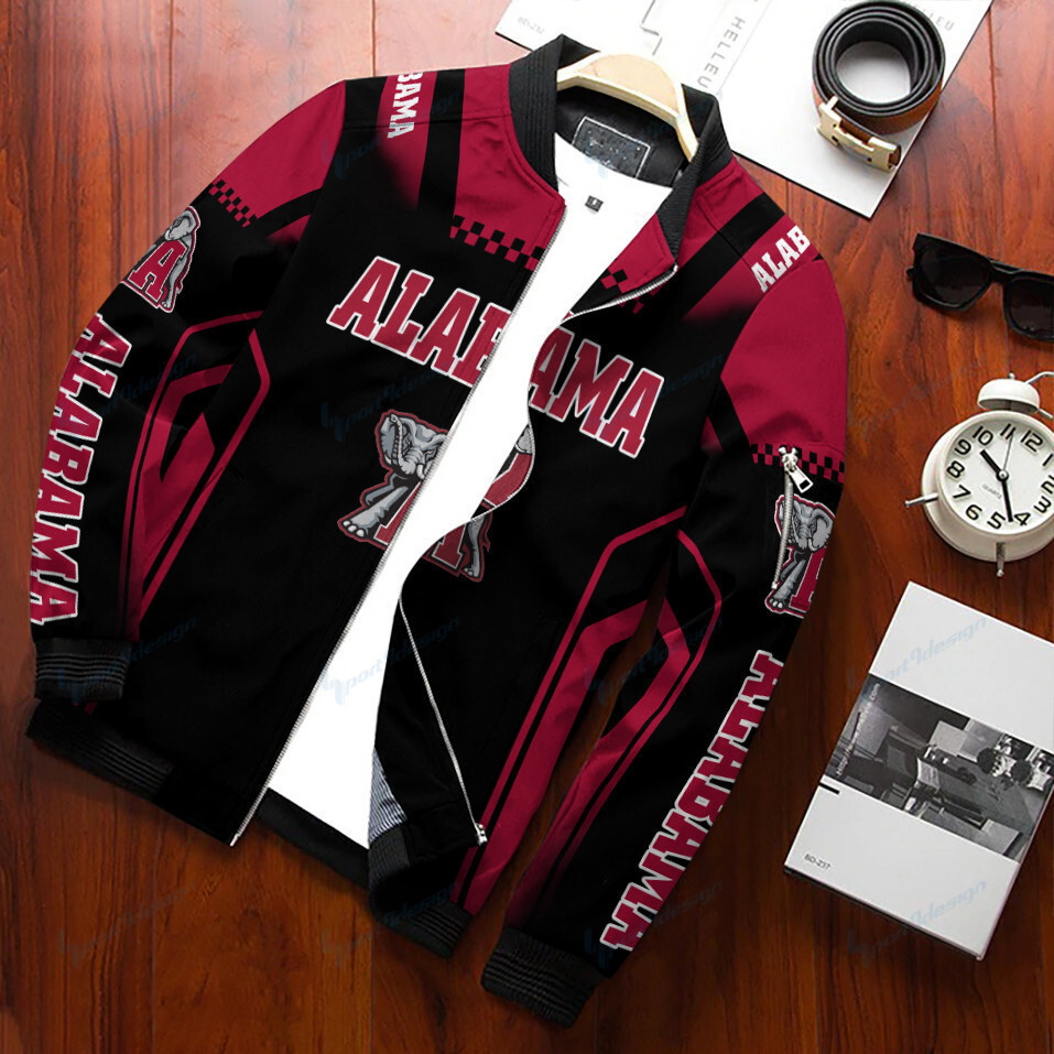 Alabama Crimson Tide Bomber Jacket BG56