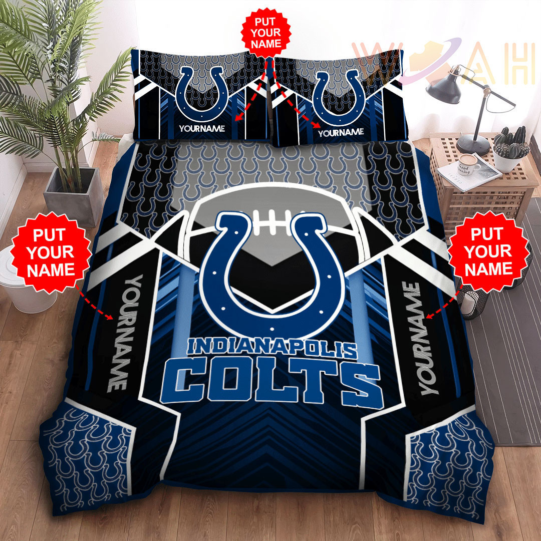 Indianapolis Colts Personalized Bedding Set BG30