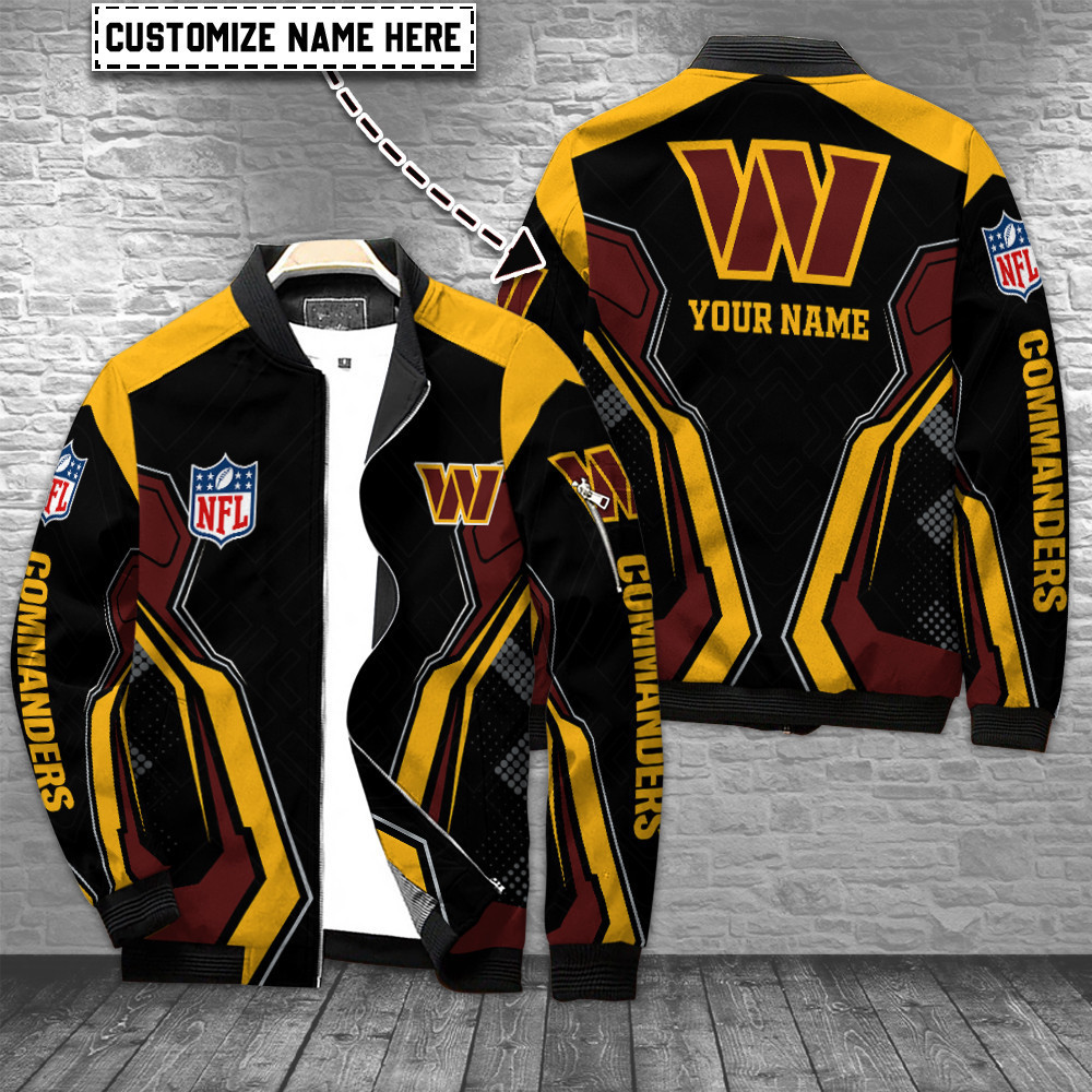 Washington Commanders Personalized Bomber Jacket BGBBJ982