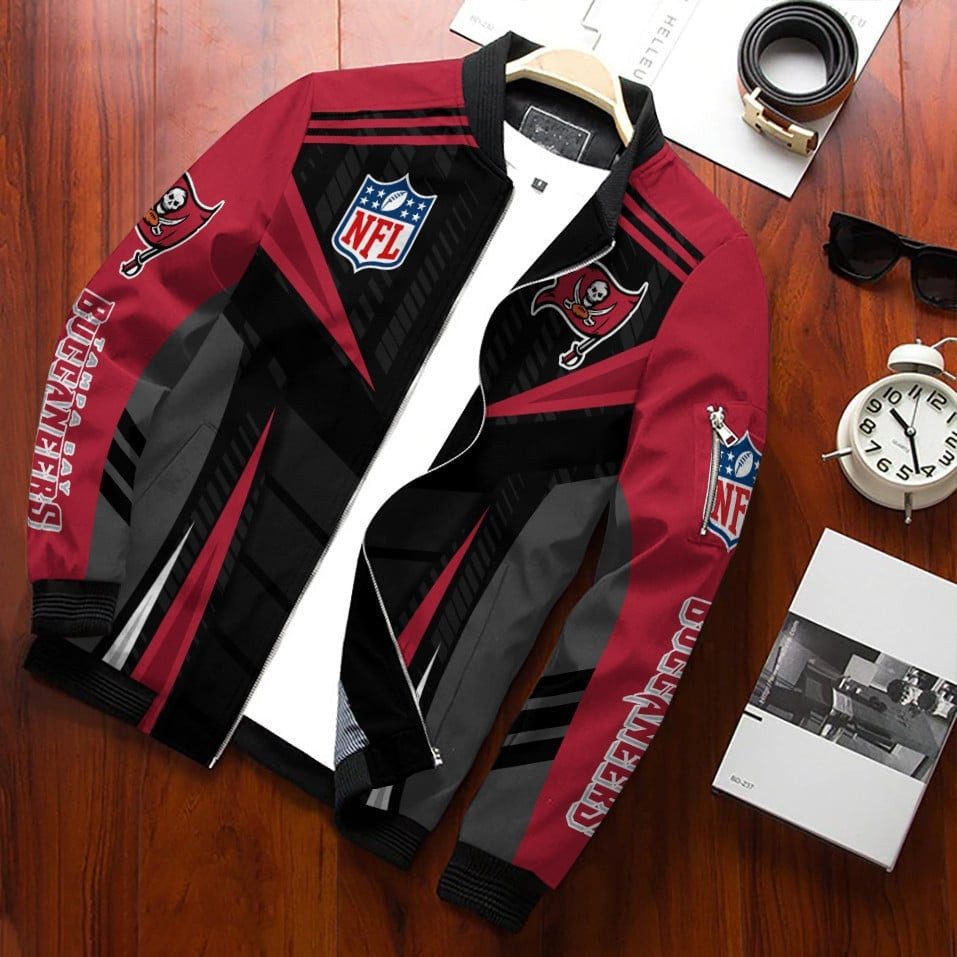 NFL Tampa Bay Buccaneers Bomber Jacket Nicegift 3BBV1W9