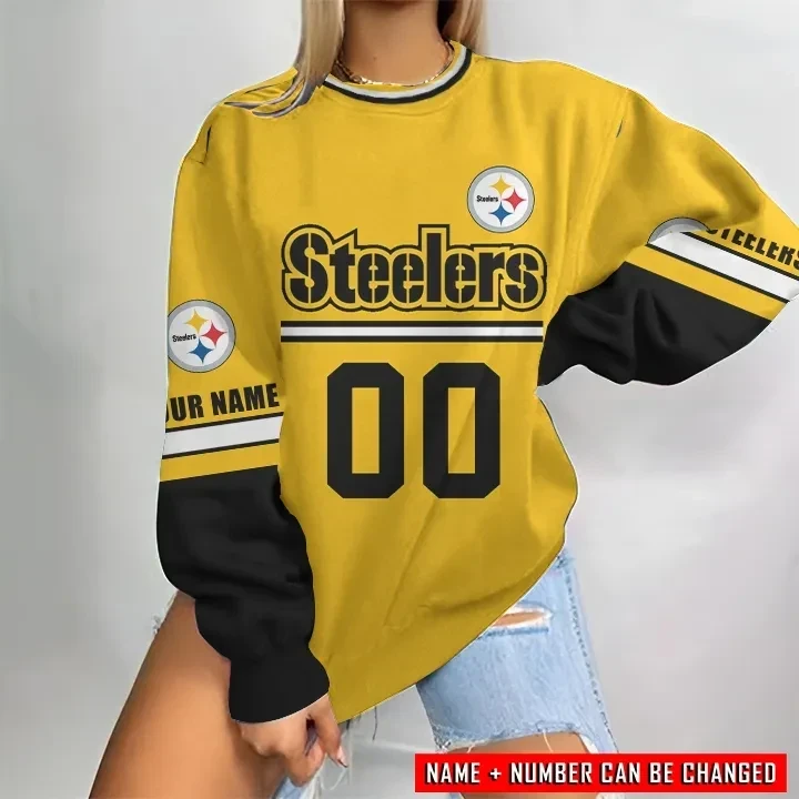 Pittsburgh Steelers Personalized Fashion Design New Woolen Sweater BGSFG65