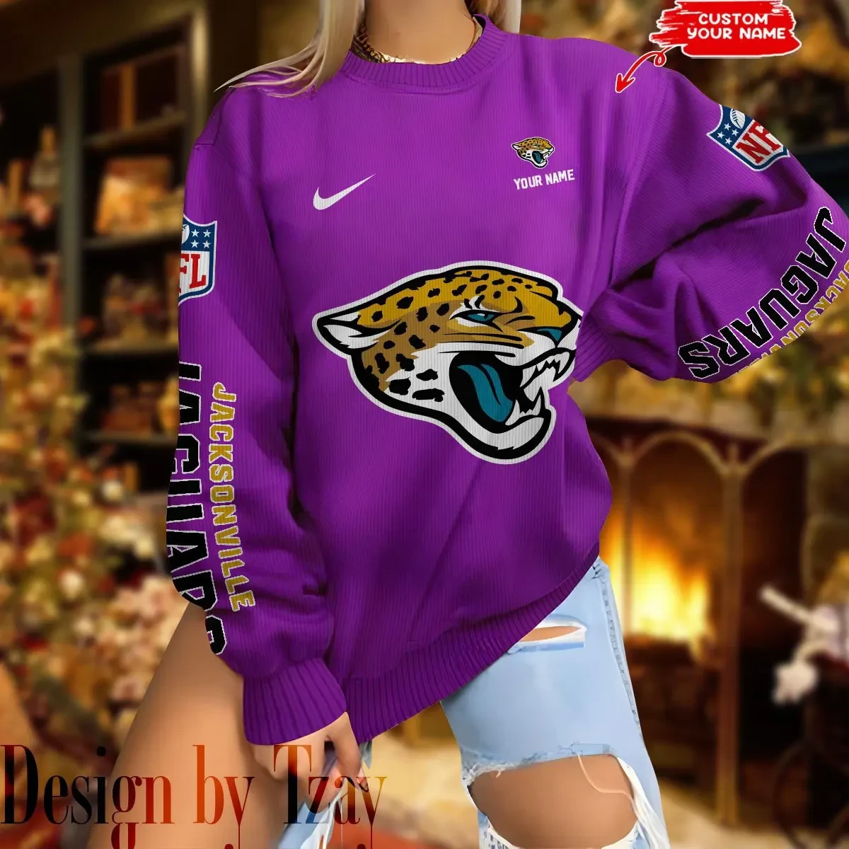 Jacksonville Jaguars New Woolen Sweater BGSWT199